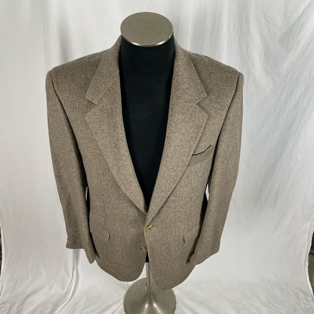 J.G. Hook Vintage Camel Hair Sports Coat - Men's 40 Large - Picture 3 of 9